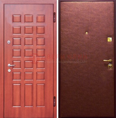 Входная дверь с МДФ и винилискожей ДМ-178 для офиса в Зеленограде