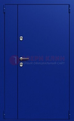 Синяя тамбурная дверь ДТМ-23 