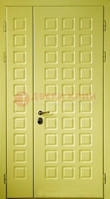 Салатовая тамбурная дверь ДТМ-28 в Долгопрудном
