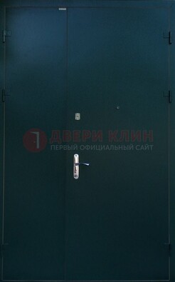 Черная тамбурная дверь ДТМ-36 в Долгопрудном