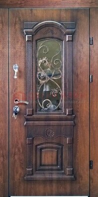 Входная дверь Дверь с виноритом снаружи и МДФ внутри ДВТ-73 в Омске